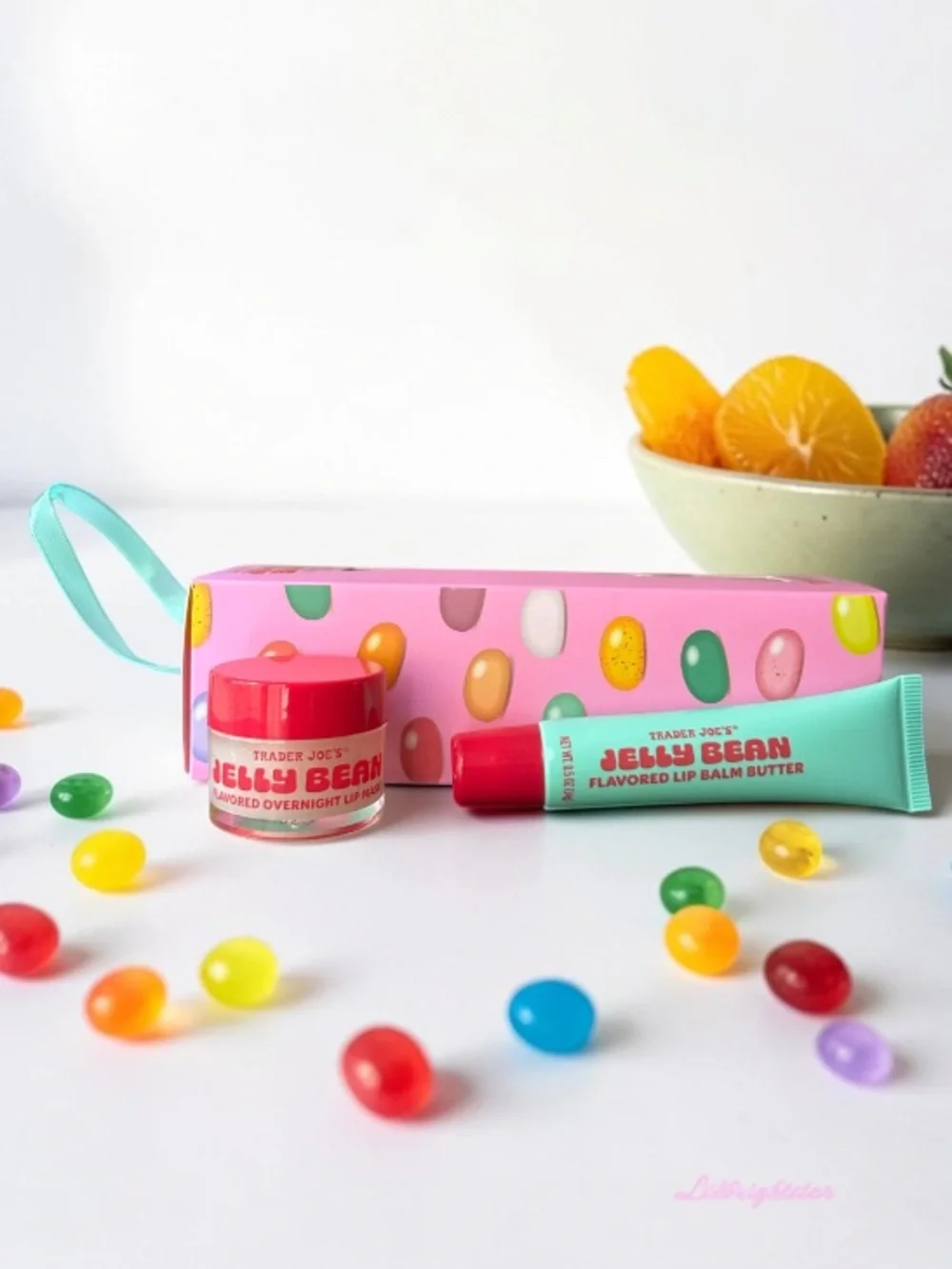🆕🌈 Trader Joe’s Jelly Bean Lip Balm & Overnight Mask Duo NWT